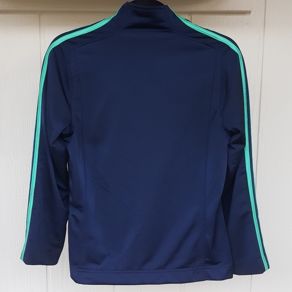 S ADIDAS Y2K VINTAGE 3 STRIPE WARM UP JACKET NICE! - Picture 2 of 11